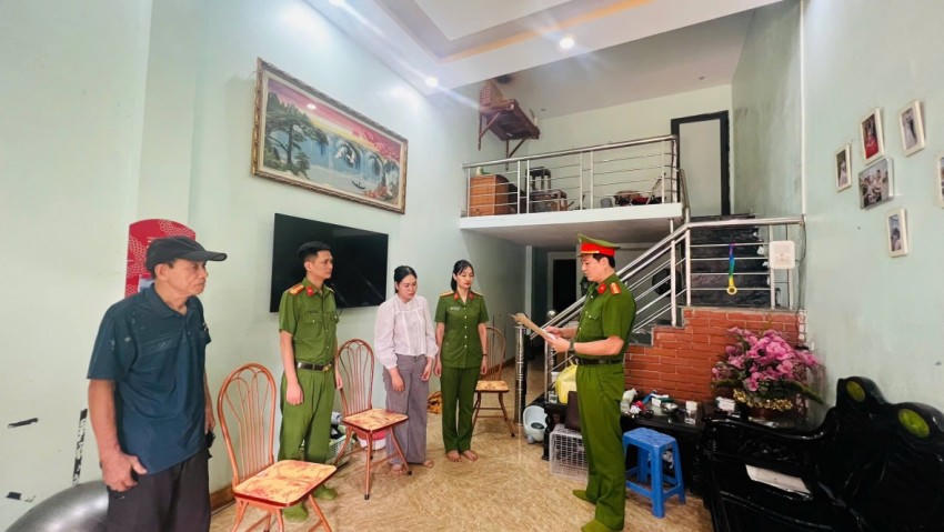 Cơ quan Cảnh sát điều tra ra quyết định khởi tố vụ án, khởi tố bị can đối với Phạm Thị Thủy