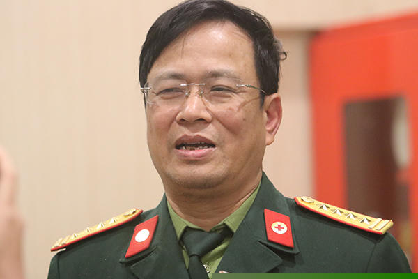 Đại tá Nguyễn Viết Thắng, Chủ nhiệm Quân y Bộ Tư lệnh Thủ đô Hà Nội.