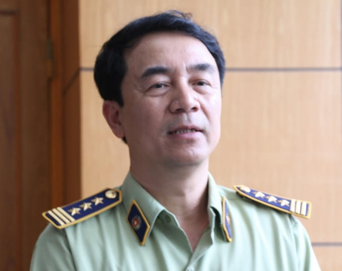 Ông Trần Hùng, Phó Cục trưởng Cục Quản lý Thị trường.