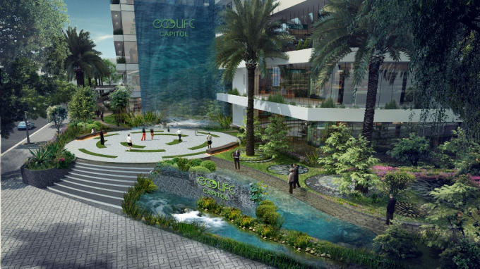 Một không gian sống sang trọng, đẳng cấp mà vẫn căng tràn sức sống tự nhiên sẽ được mang đến cho cư dân Ecolife Capitol…