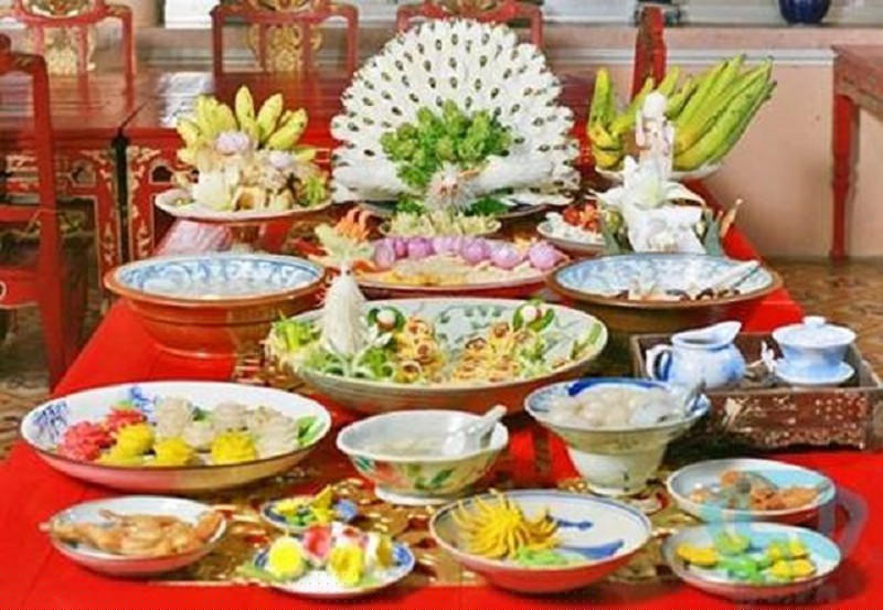 Mâm cỗ chay