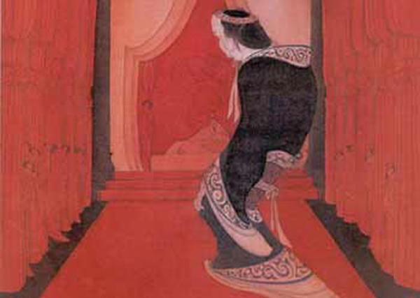 Không những gương mặt xấu xí, dáng vóc của Gỉa Hoàng hậu còn vô cùng thô kệch và gù.