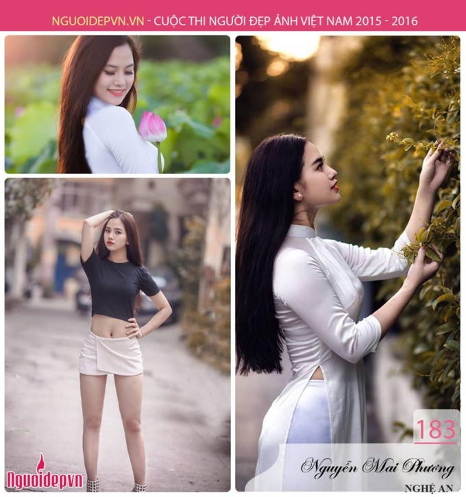 Thí sinh Nguyễn Mai Phương, SBD 183, Nghệ An