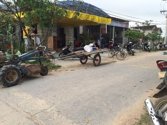 Những người thân đang tổ chức việc hậu sự cho bà G.