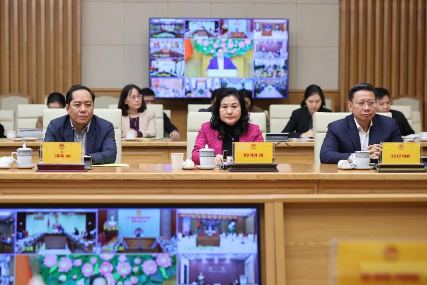 Các đại biểu tham dự phiên họp - Ảnh: VGP