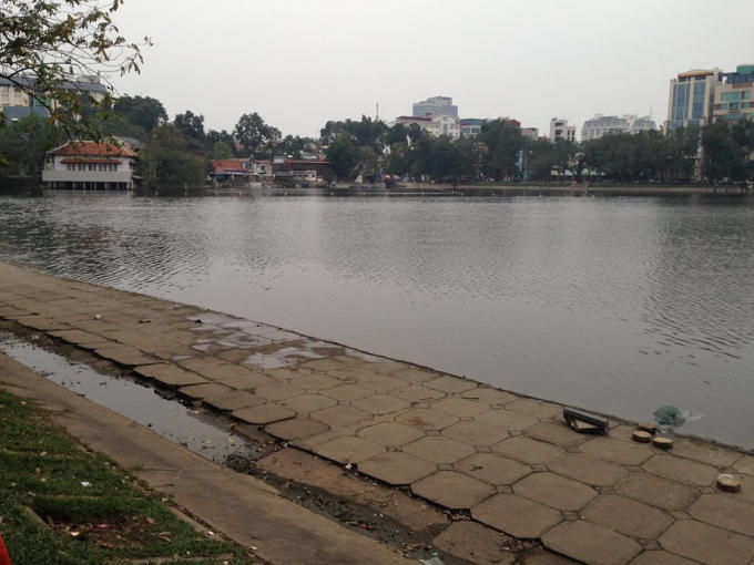 Khu vực hồ Thiền Quang, Hai Bà Trưng, Hà Nội.