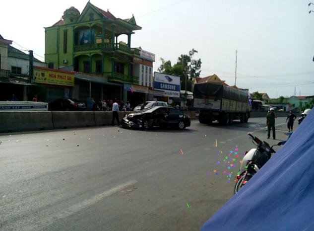 Hiện trường tai nạn