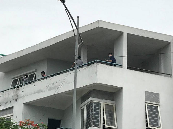 Ngôi nhà nơi xảy ra sự việc.
