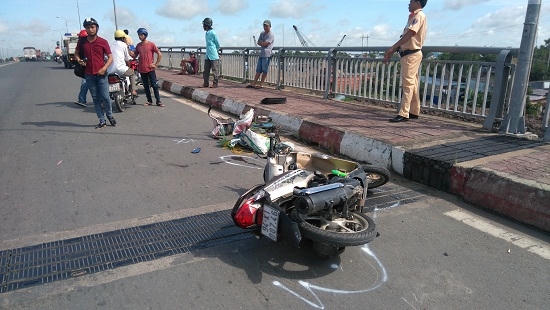 Hiện trường vụ tai nạn