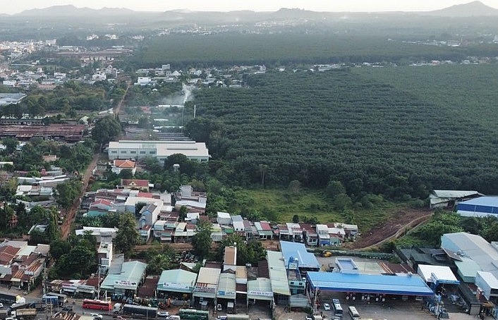 Một góc TP Long Khánh