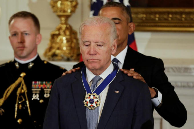 Phó Tổng thống Joe Biden là sự lựa chọn đầu tiên của Tổng thống Obama cho nội các của mình. (Ảnh: Reuters)