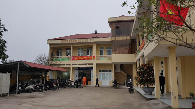 Điện lực Bình Lục (Hà Nam). Ảnh Hùng Văn