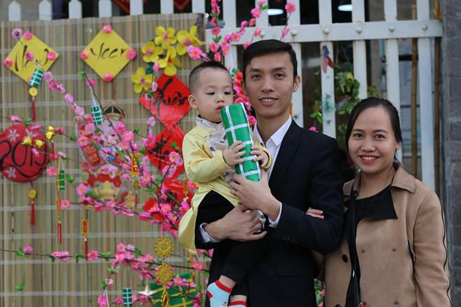 Trải nghiệm Tết truyền thống cho c&aacute;c b&eacute; tại Hội chợ Tết Xu&acirc;n y&ecirc;u thương