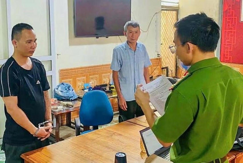 Đối tượng Đinh Hoài Nam. (Ảnh: Công an Lào Cai).