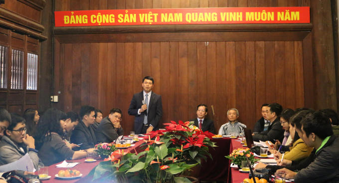 Toàn cảnh buổi họp báo 