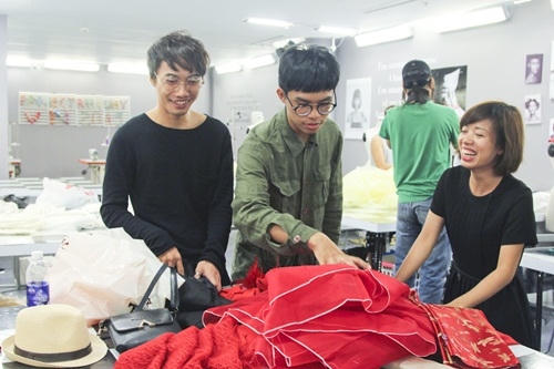 Top 3 của Project Runway Vietnam 2015.