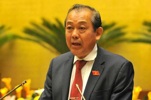 Phó Thủ tướng Trương Hòa Bình.