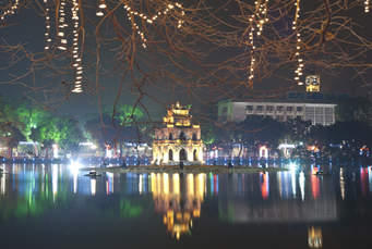 Hà Nội đêm nay có mưa nhỏ (ảnh internet).