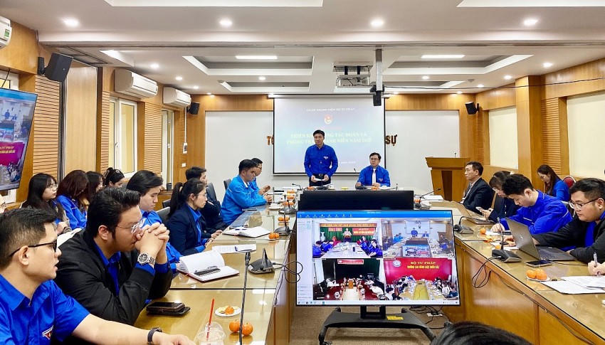 Đoàn thanh niên Bộ Tư pháp đã tổ chức Hội nghị triển khai công tác đoàn và phong trào thanh niên năm 2025.