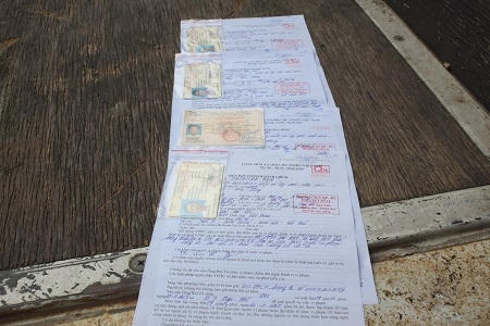 Những biên bản vi phạm hành chính của các nhà xe