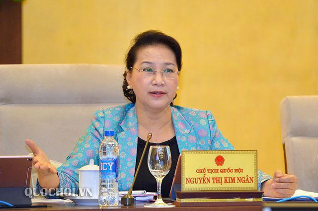 Chủ tịch Quốc hội Nguyễn Thị Kim Ngân: