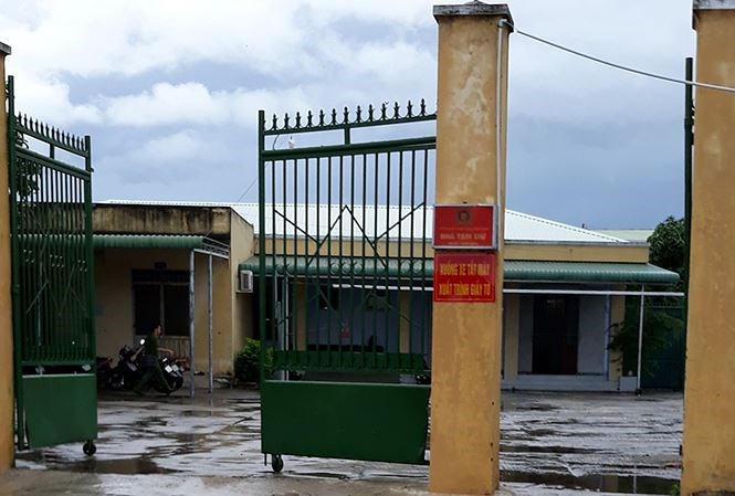 Nhà tạm giữ công an TP Phan Rang - Tháp Chàm. (Ảnh: báo Tiền phong)