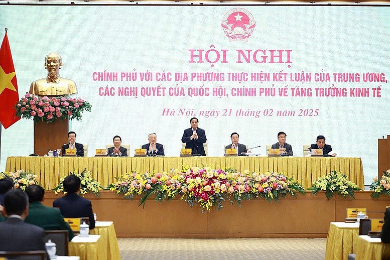 Thủ tướng phát biểu chỉ đạo hội nghị.