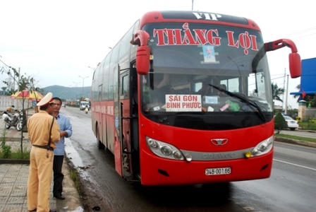 CSGT Công an Đà Nẵng tăng cường kiểm tra công tác trật tự an toàn giao thông trên địa bàn trong những ngày Tết