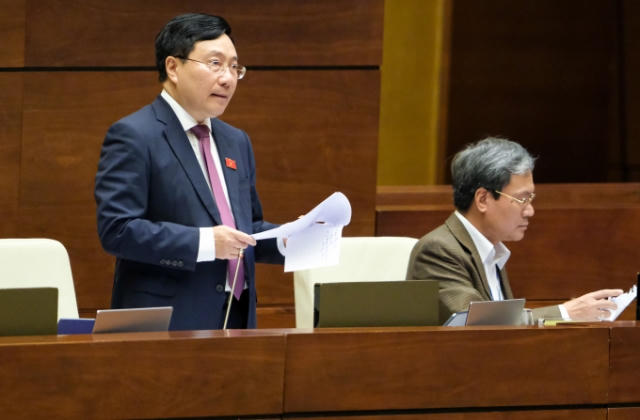 Phó Thủ tướng Thường trực Chính phủ Phạm Bình Minh: Rất khó để lợi ích nhóm trong xây dựng pháp luật