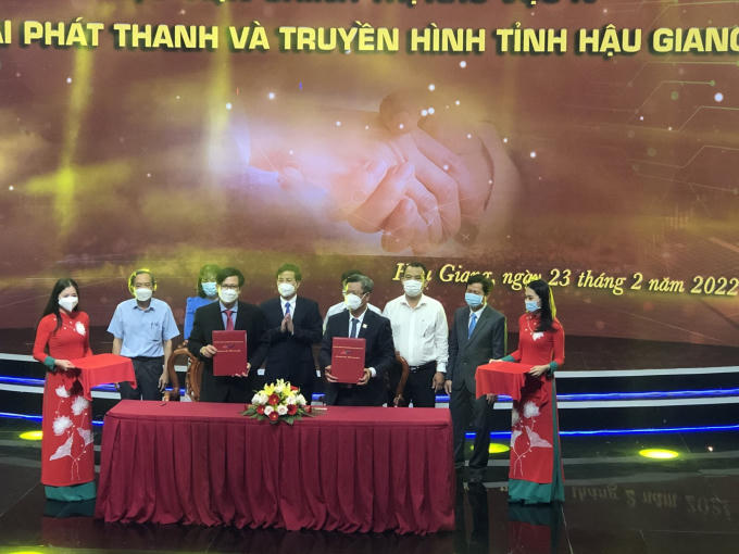 Lễ Ký kết hợp tác giữa Học viện chính trị khu vực IV và Đài PT&TH.