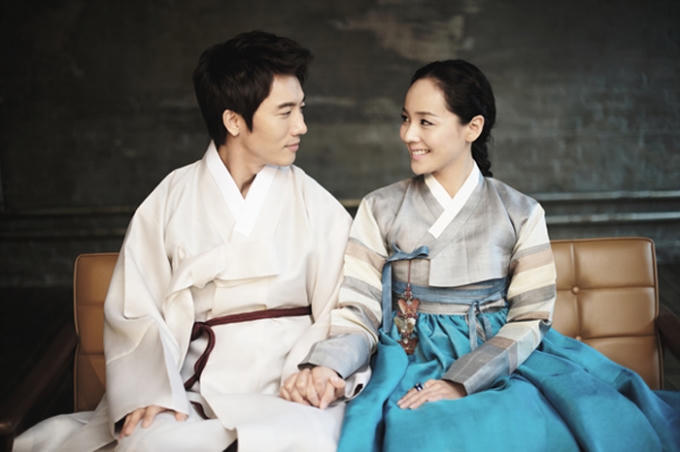 Cặp đôi Eugene và Ki Tae Young.  Ảnh (DramaFever)