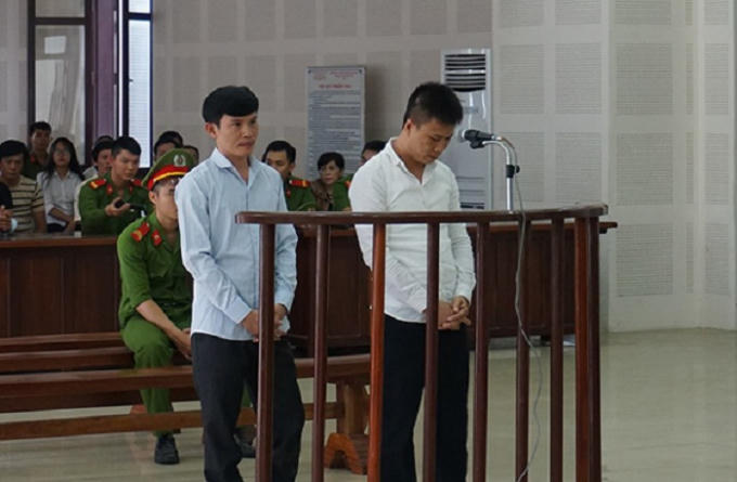 Hai bị cáo trước nhận mức án 17 năm tù với tội danh Giết người.