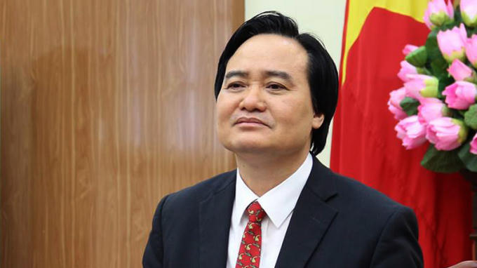 Bộ trưởng GD-ĐT Phùng Xuân Nhạ gửi thư chúc mừng nhân dịp khai giảng năm học mới. Ảnh: Vietnamnet