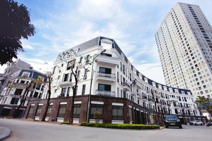 Dự án Nhà phố thương mại The Vitoria thiết kế theo phong cách Châu Âu