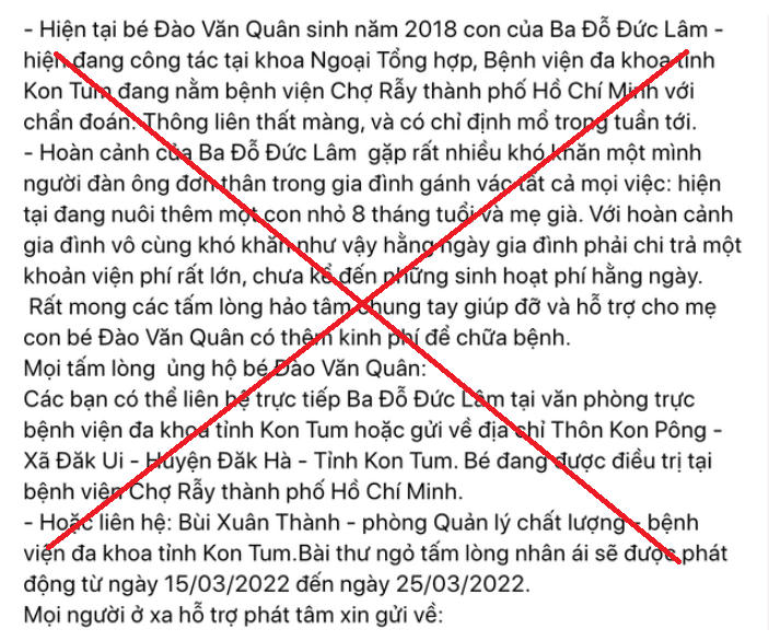 'Giả mạo từ thiện làm bào mòn sự chia sẻ, lòng tin của các nhà hảo tâm' - Ảnh 1.