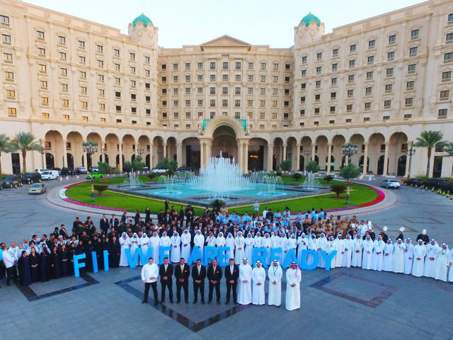 Khách sạn Ritz-Carlton bắt đầu hoạt động tại Ả-rập Xê-út từ năm 2011 và là khách sạn đầu tiên của thương hiệu Ritz-Carlton ở quốc gia Trung Đông này.