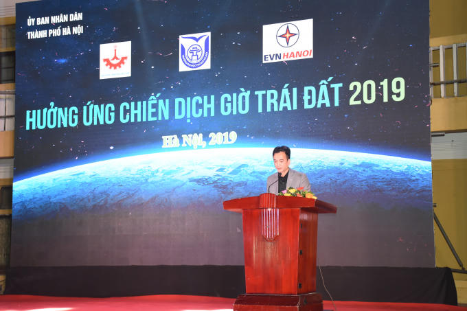 Ông Trịnh Quốc Vũ – Phó Vụ trưởng Vụ Tiết kiệm năng lượng và phát triển bền vững – Bộ Công thương phát biệu tại sự kiện.