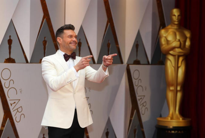 Người dẫn chương trình nổi tiếng Ryan Seacrest. (Ảnh: Reuters)