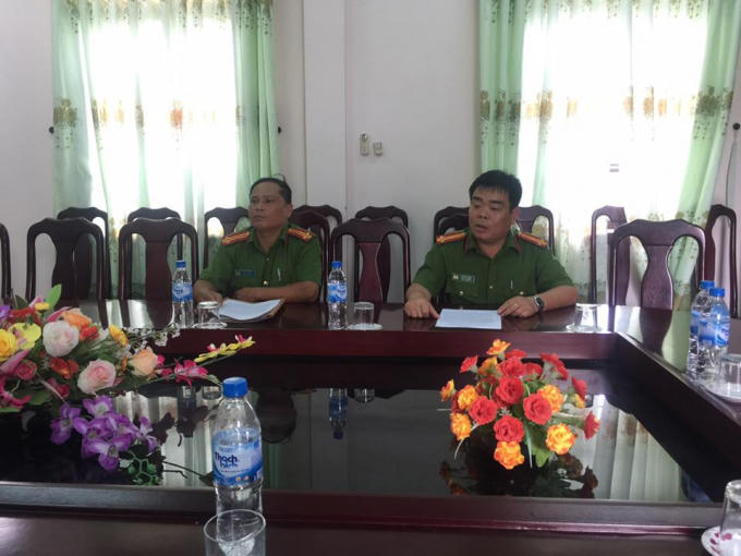 Công an huyện Hải Lăng thông tin vụ việc nghi bắt cóc ở địa bàn.