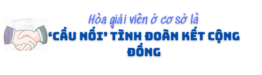 Bài 1: Mỗi hoà giải viên là một “chiến sĩ” trên mặt trận gắn kết cộng đồng