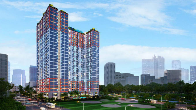 Khu căn hộ Carillon 7 sau khi hoàn thành​.