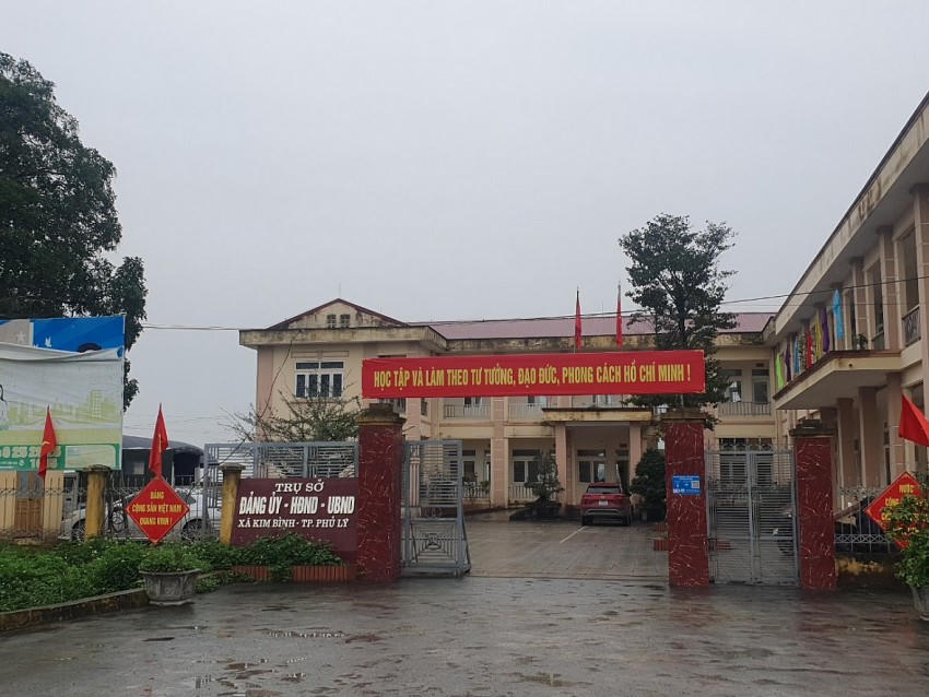 Trụ sở UBND xã Kim Bình, TP Phủ Lý
