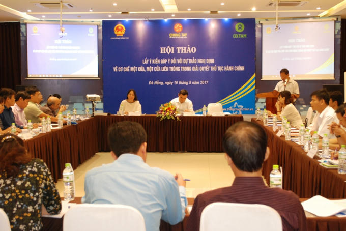 Hội thảo liên quan công tác cải cách hành chính công.