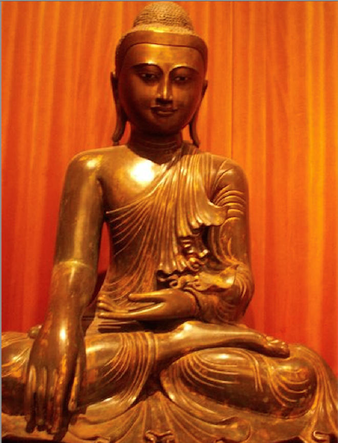 Địa xúc ấn - biểu tượng một lòng tin và một giải quyết không lay chuyển được và còn biểu thị công năng khuất phục, làm cho các thế lực độc ác ma quái phải đầu hàng.