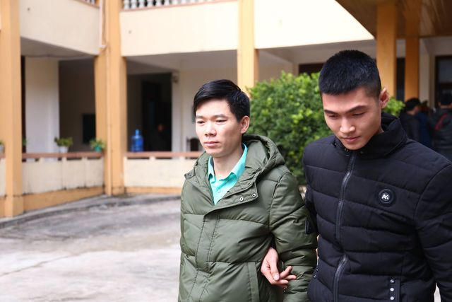 Bị cáo Hoàng Công Lương tại phiên tòa sáng 24/1.