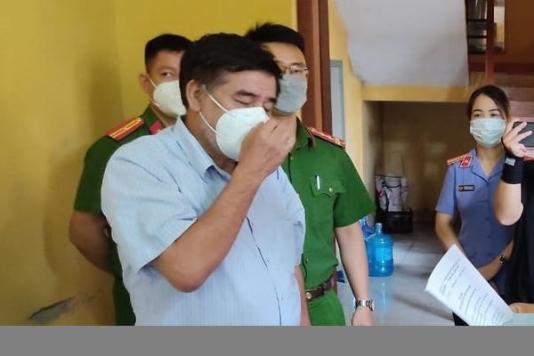 Ông Hải bị cơ quan công an khởi tố.