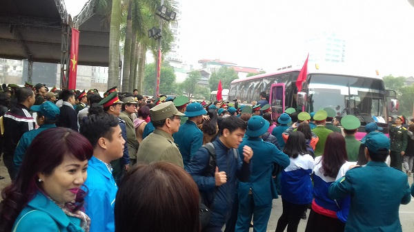 Hôm nay, hàng nghìn thanh niên Thủ đô lên đường nhập ngũ
