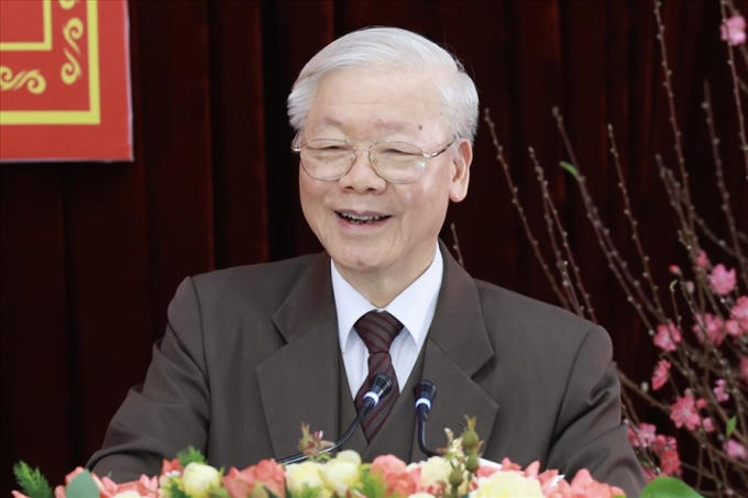 Tổng Bí thư Nguyễn Phú Trọng. (Ảnh: Hải Nguyễn - Báo Lao Động)