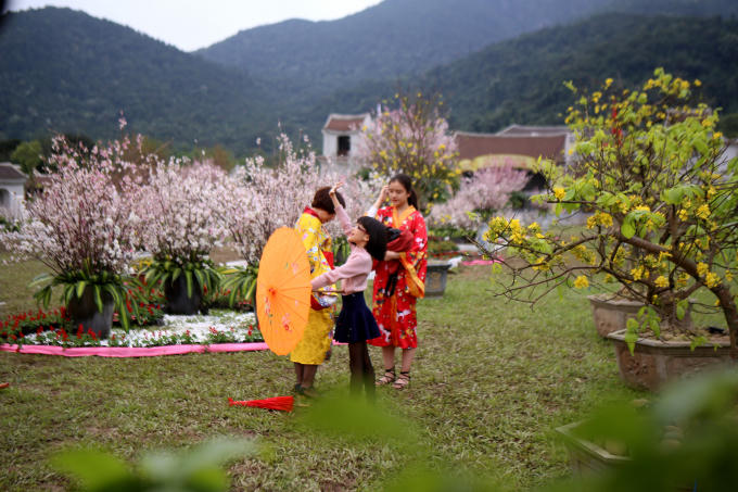 Đ&acirc;y l&agrave; cơ hội để du kh&aacute;ch về chi&ecirc;m b&aacute;i lễ Phật v&agrave; thưởng thức vẻ đẹp của hai lo&agrave;i hoa Mai v&agrave;ng Y&ecirc;n Tử cũng như sắc Anh Đ&agrave;o đất nước mặt trời mọc.