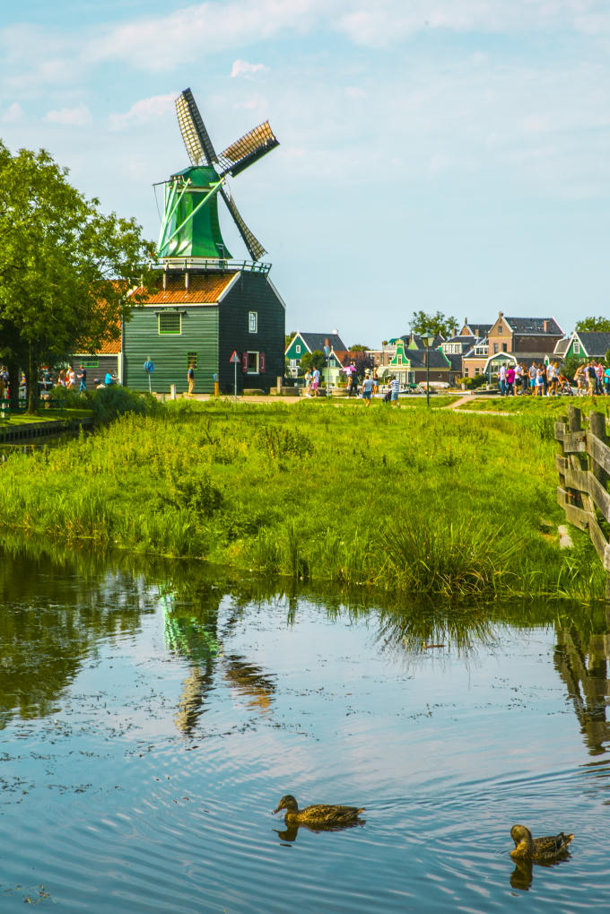 Bình yên Zaans Schans.